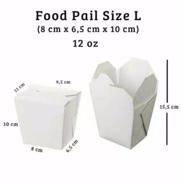 Paper Food Pail Box - Image 3